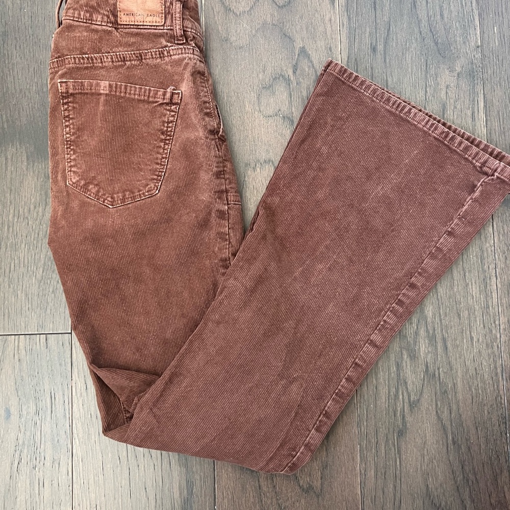 American Eagle Brown Corduroy Pants